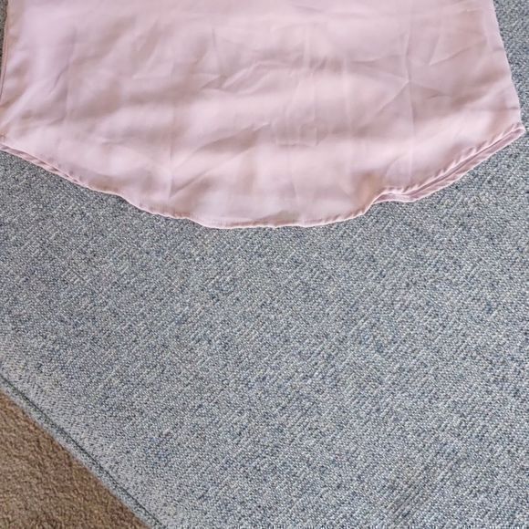 Veronica‎ M. Los Angeles Blush Side Tie Halter Blouse Sz XS - Picture 10 of 10